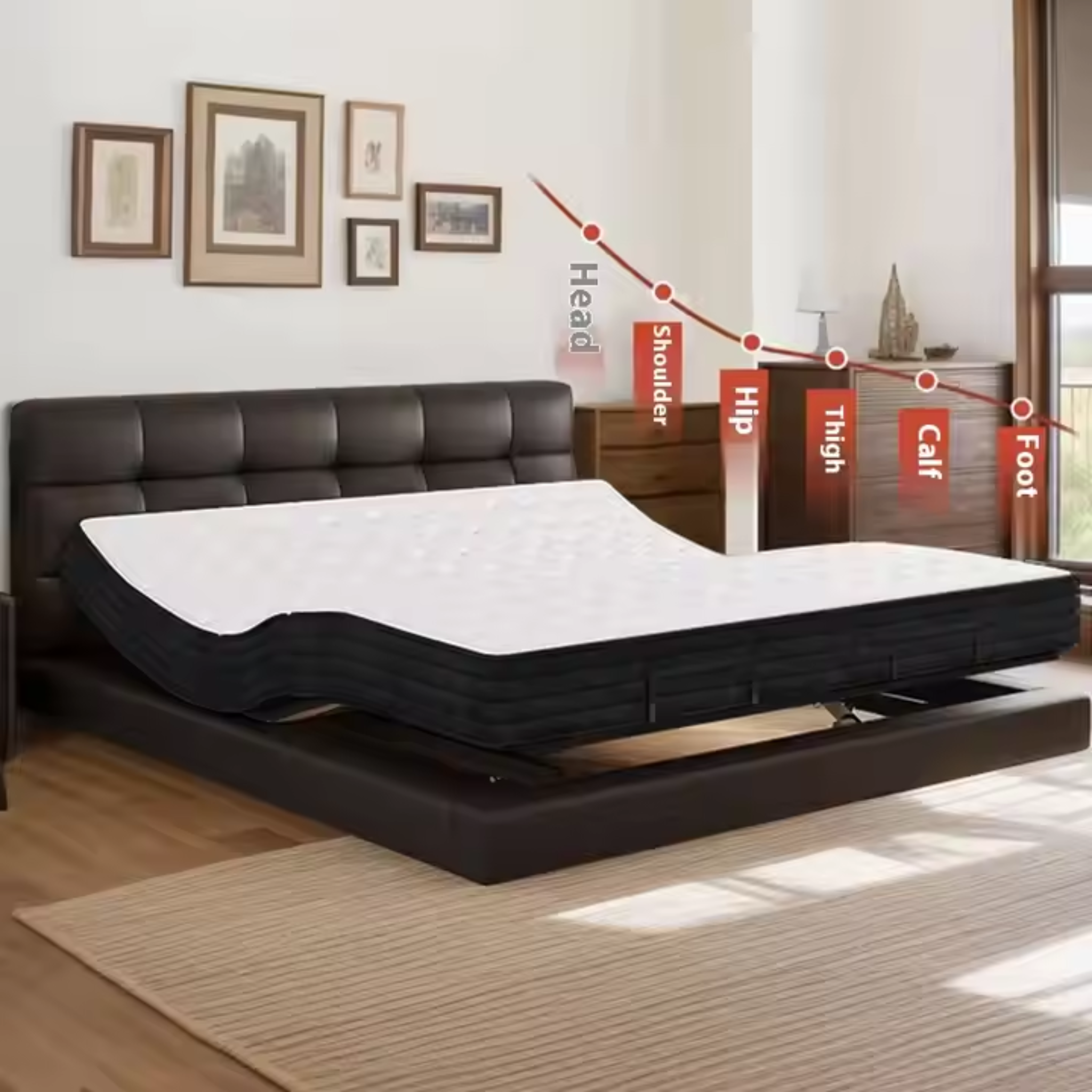 AureliaSleep Elevate+ Smart Bed